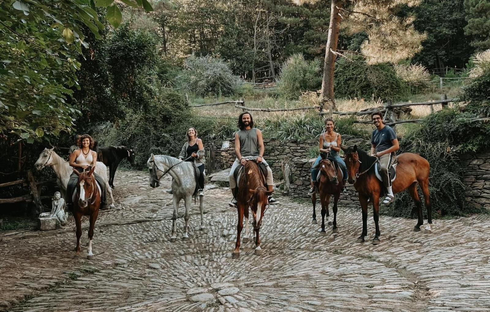 Centro Trekking A Cavallo Monte Brugiana Pensionat Massa  Eksteriør billede